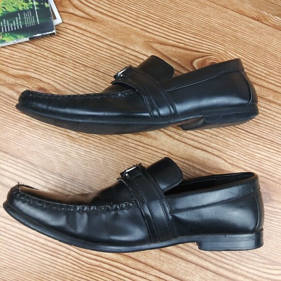 TRUE REPUBLIC black dress shoes for men size 10 main image 9